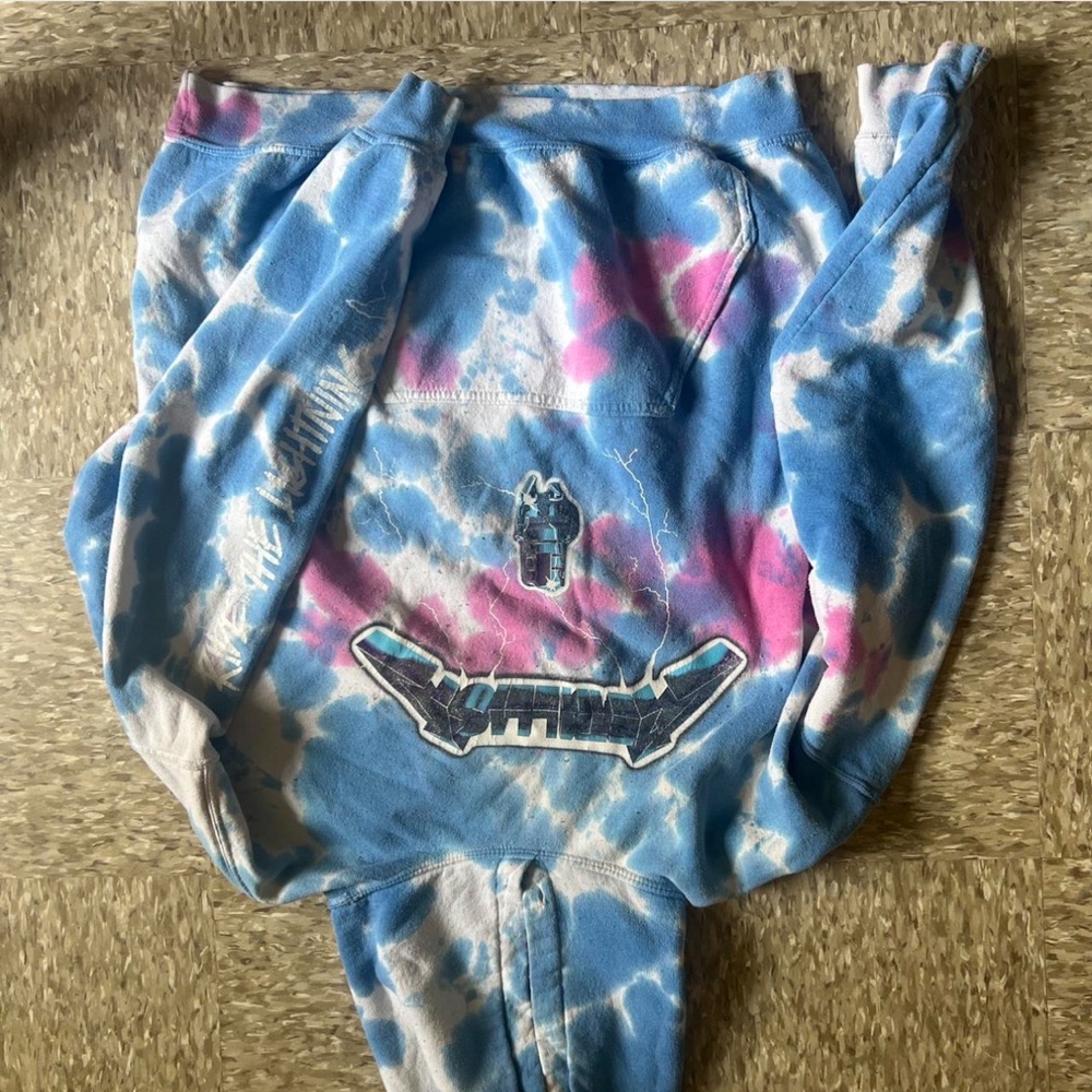 Vibrant Tie-Dye Hoodie